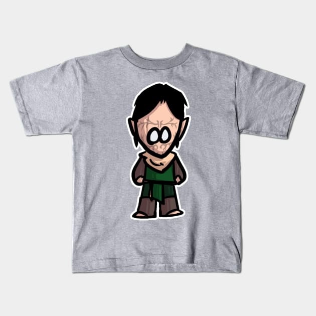 Merrill chibi Kids T-Shirt by ArryDesign